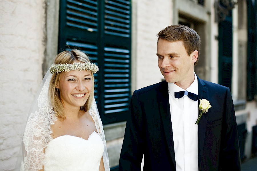 Katja Velmans Hochzeitsfotograf Düsseldorf – Kirchliche Trauung in der Düsseldorfer Altstadt