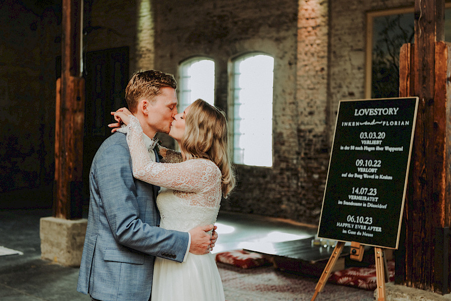 Katja Velmans Hochzeitsfotograf Düsseldorf – Freie Trauung im Gare du Neuss