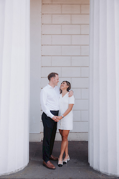 Katja Velmans Hochzeitsfotograf Düsseldorf – kleines Verlobungsshooting mit N&J