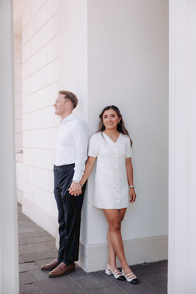 Katja Velmans Hochzeitsfotograf Düsseldorf – kleines Verlobungsshooting mit N&J